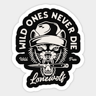 Lonewolf Sticker